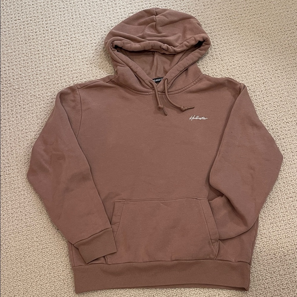 Hollister Men's Brown Hoodie